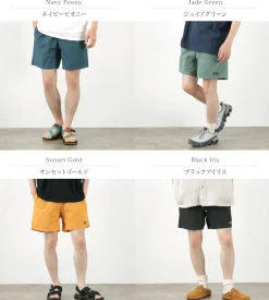 GOHEMP / Hemp Jam Shorts Hemp cotton/recycled polyester weather cloth