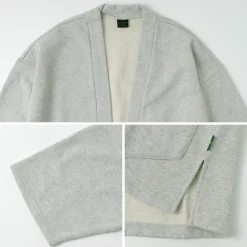GOHEMP / Hemp Sweatshirt Haori Cardigan