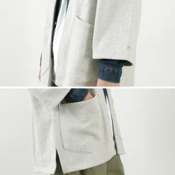 GOHEMP / Hemp Sweatshirt Haori Cardigan