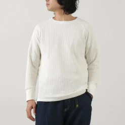 GOHEMP / Hemp Waffle BASIC Raglan Crew
