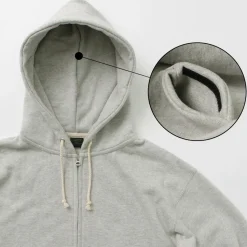 GOHEMP / Hemp Zip-Up Hoodie