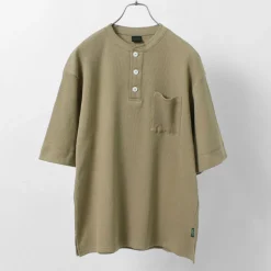GOHEMP / Henley PK Short Sleeve Shirt