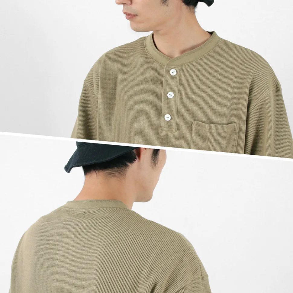 GOHEMP / Henley PK Short Sleeve Shirt