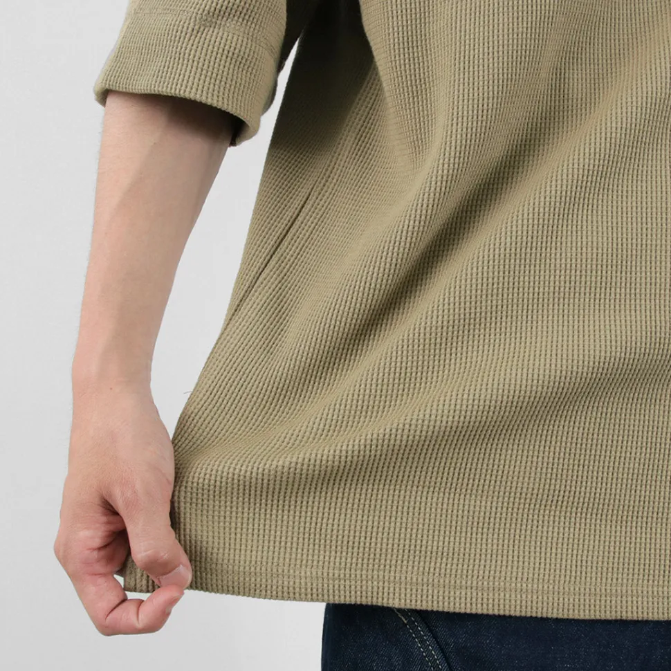 GOHEMP / Henley PK Short Sleeve Shirt