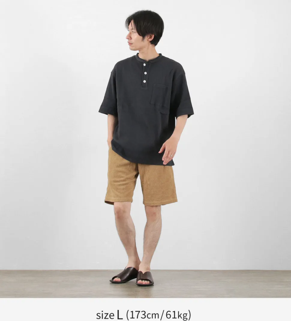 GOHEMP / Henley PK Short Sleeve Shirt