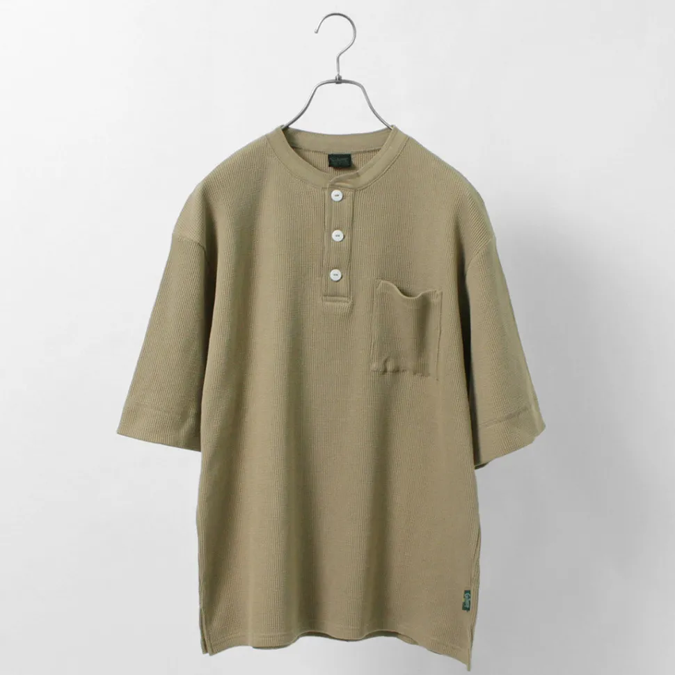 GOHEMP / Henley PK Short Sleeve Shirt