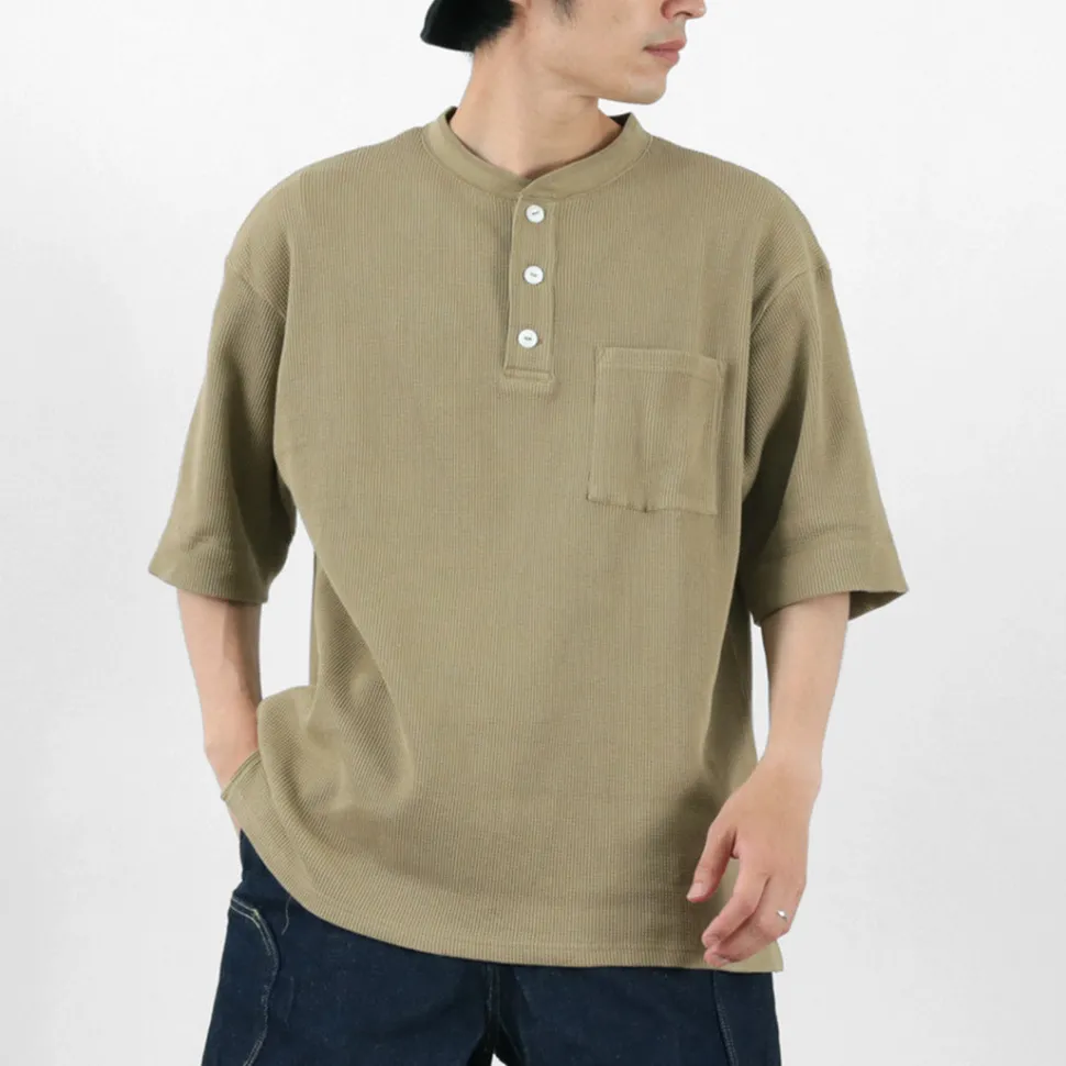 GOHEMP / Henley PK Short Sleeve Shirt