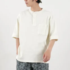GOHEMP / Henley PK Short Sleeve Shirt