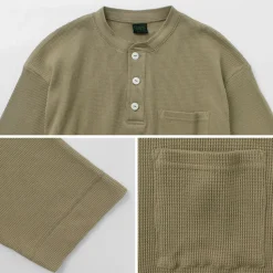 GOHEMP / Henley PK Short Sleeve Shirt
