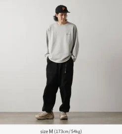 GOHEMP / Loose Round 7/10 Sleeve Light Ounce Sweat T-Shirt