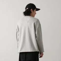 GOHEMP / Loose Round 7/10 Sleeve Light Ounce Sweat T-Shirt