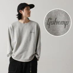 GOHEMP / Loose Round 7/10 Sleeve Light Ounce Sweat T-Shirt