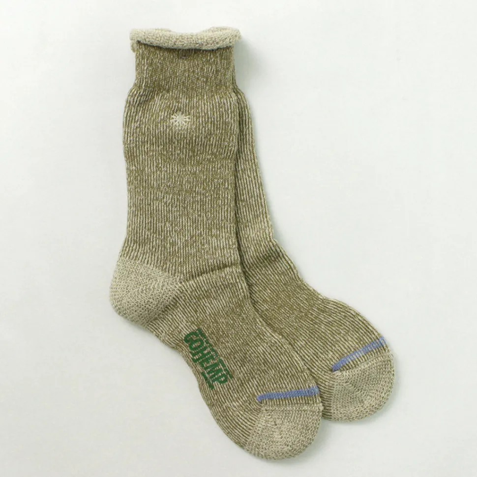 GOHEMP / Low Gauge Pile Crew Socks