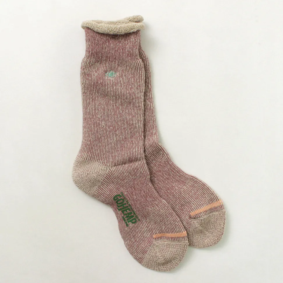 GOHEMP / Low Gauge Pile Crew Socks
