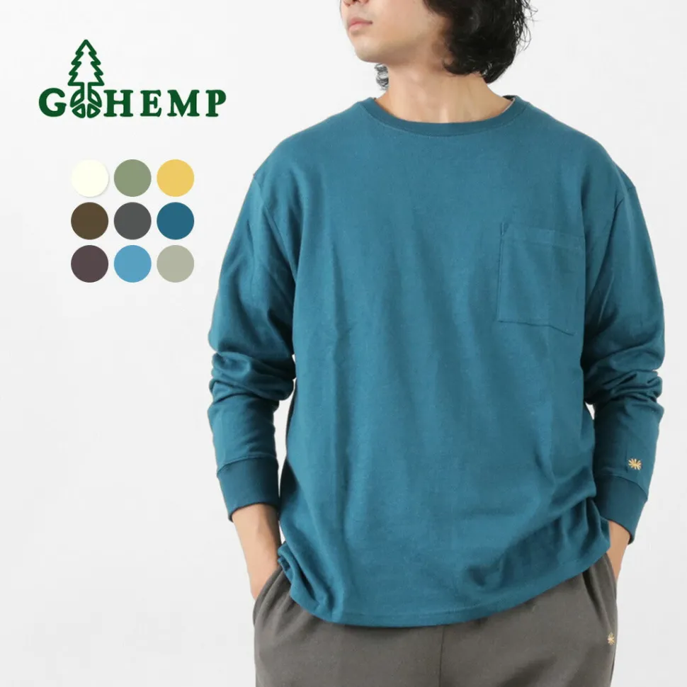 GOHEMP / Low Pocket T-Shirt