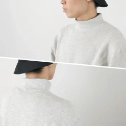 GOHEMP / Mock Neck Sweatshirt