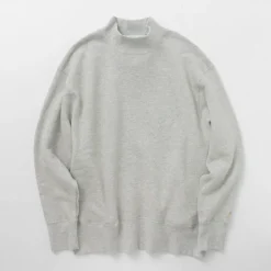 GOHEMP / Mock Neck Sweatshirt