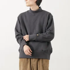 GOHEMP / Mock Neck Sweatshirt