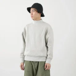 GOHEMP / Mock Neck Sweatshirt