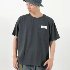 GOHEMP / NC Mono Tone Wide Poket Tee