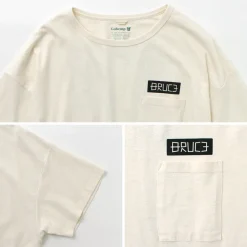 GOHEMP / NC Mono Tone Wide Poket Tee