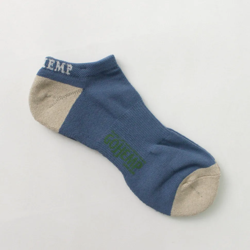 GOHEMP / Panel Pile Ankle Socks