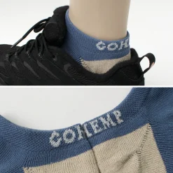 GOHEMP / Panel Pile Ankle Socks