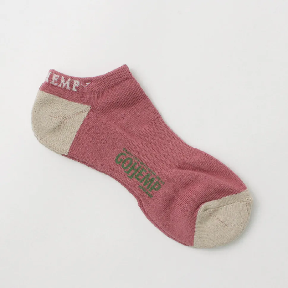 GOHEMP / Panel Pile Ankle Socks