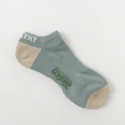 GOHEMP / Panel Pile Ankle Socks