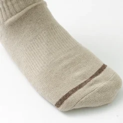 GOHEMP / Patterned Pile Crew Socks
