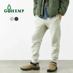 GOHEMP / Slim Rib Hemp Sweatpants