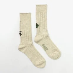 GOHEMP / Souvenir Emblem Crew Socks