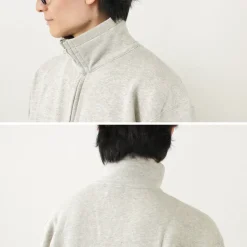 GOHEMP / Stand Up Zip Sweatshirt