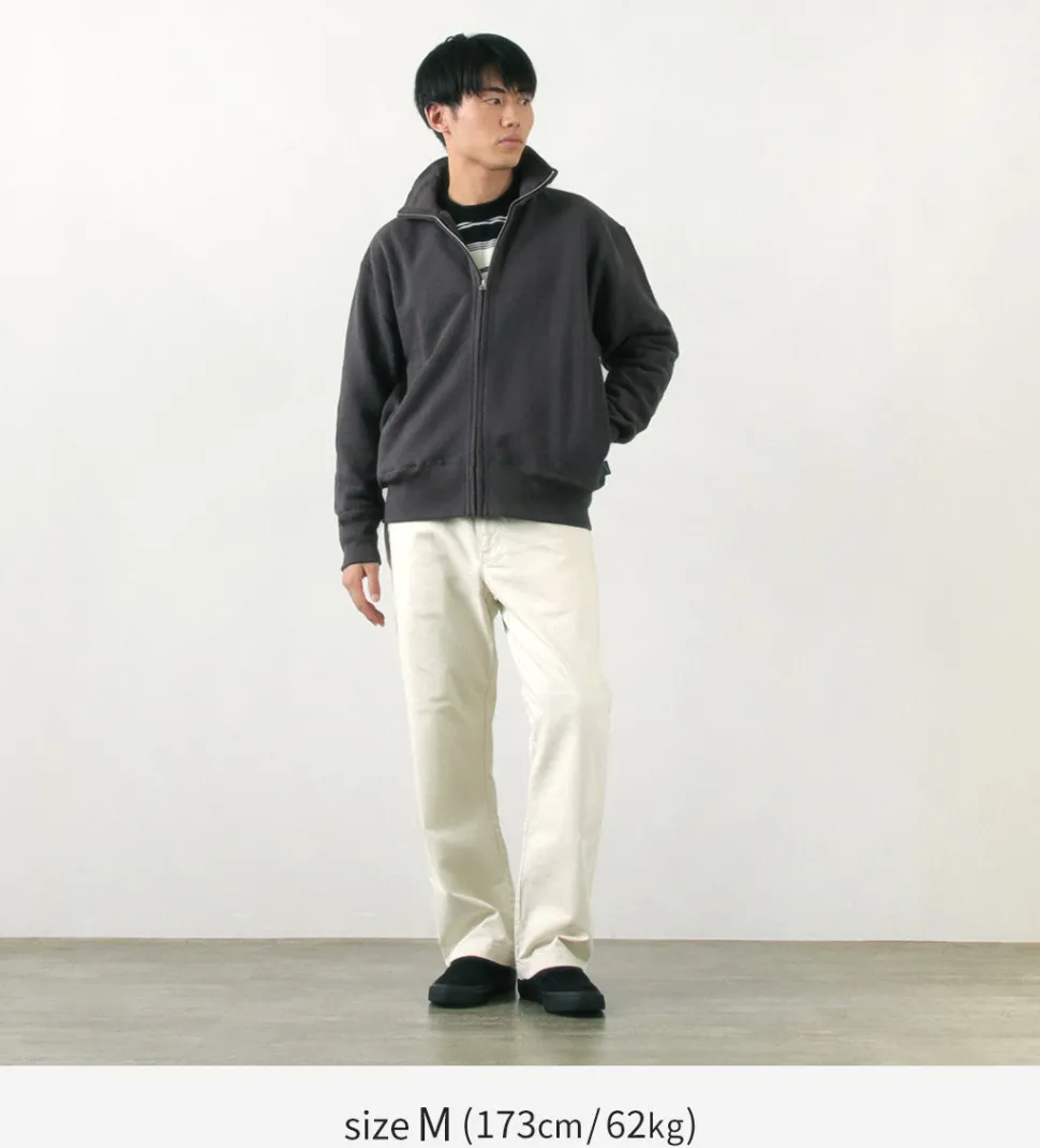 GOHEMP / Stand Up Zip Sweatshirt