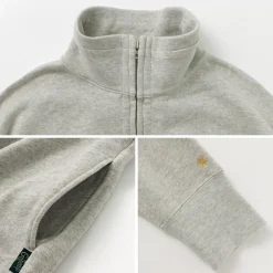 GOHEMP / Stand Up Zip Sweatshirt