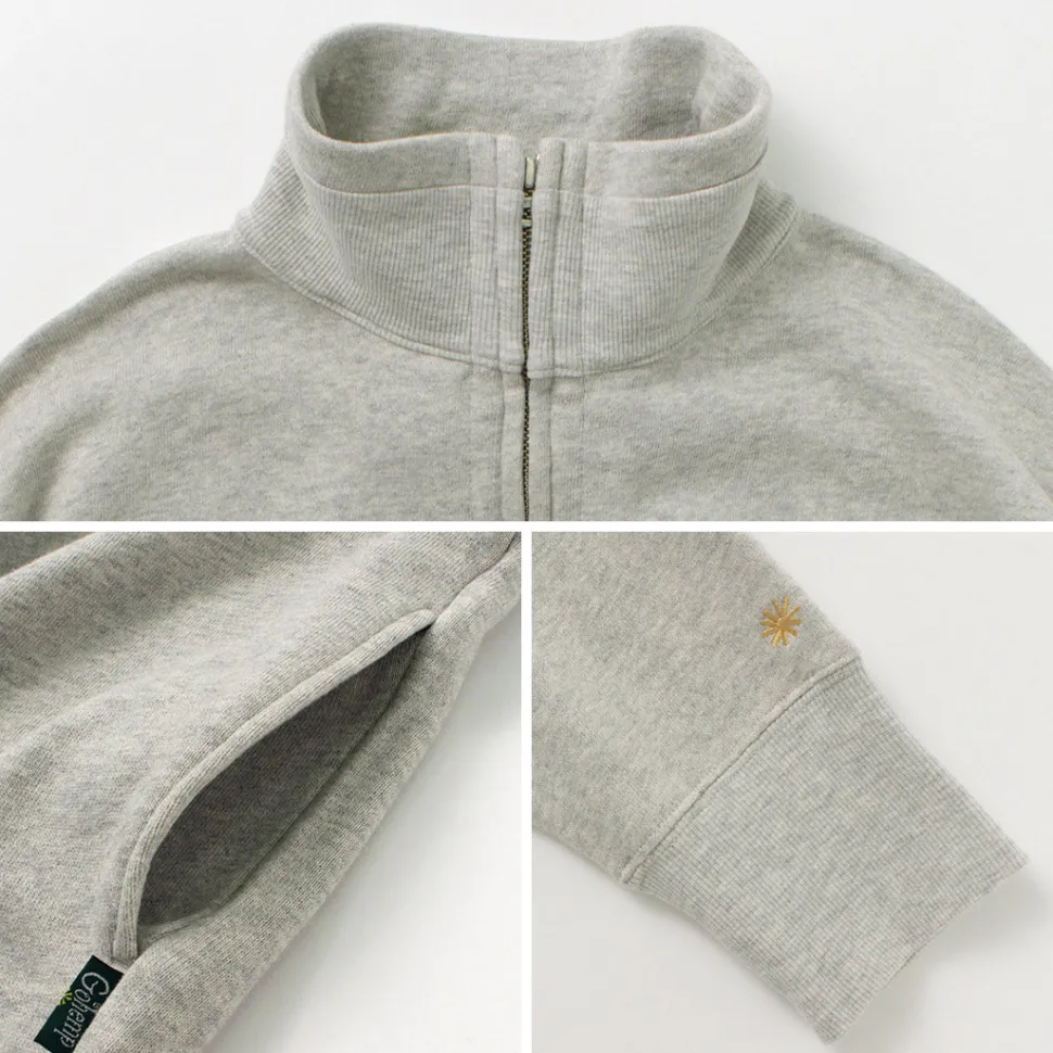 GOHEMP / Stand Up Zip Sweatshirt