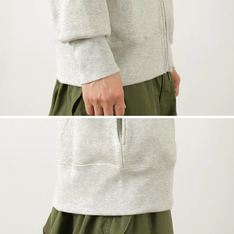 GOHEMP / Stand Up Zip Sweatshirt