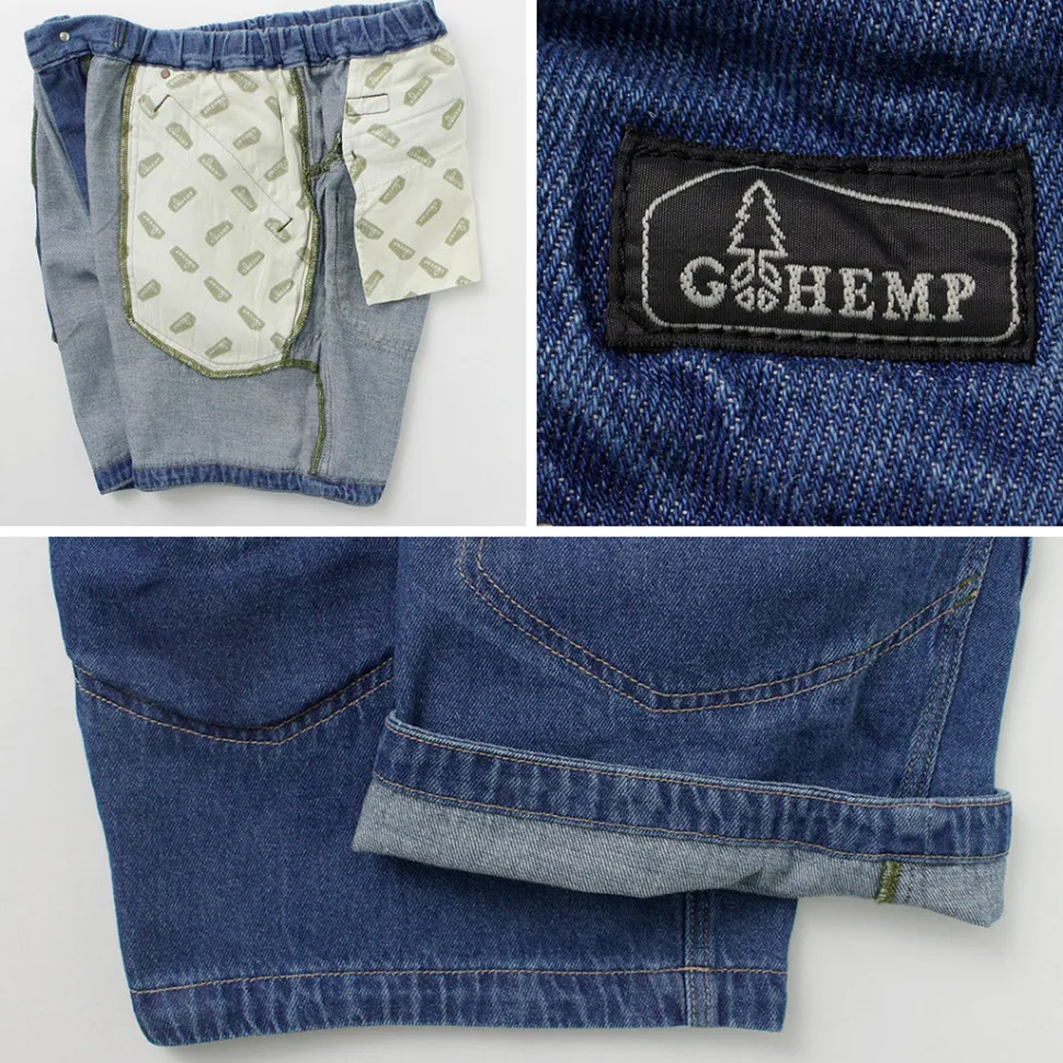 GOHEMP / Traveler Easy Shorts Used Wash