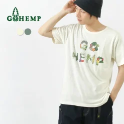 GOHEMP / VEGE & HERB LOGO BASIC S/SL TEE