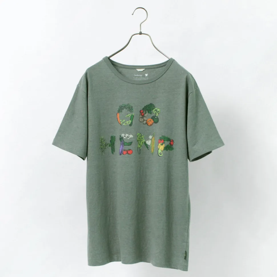 GOHEMP / VEGE & HERB LOGO BASIC S/SL TEE