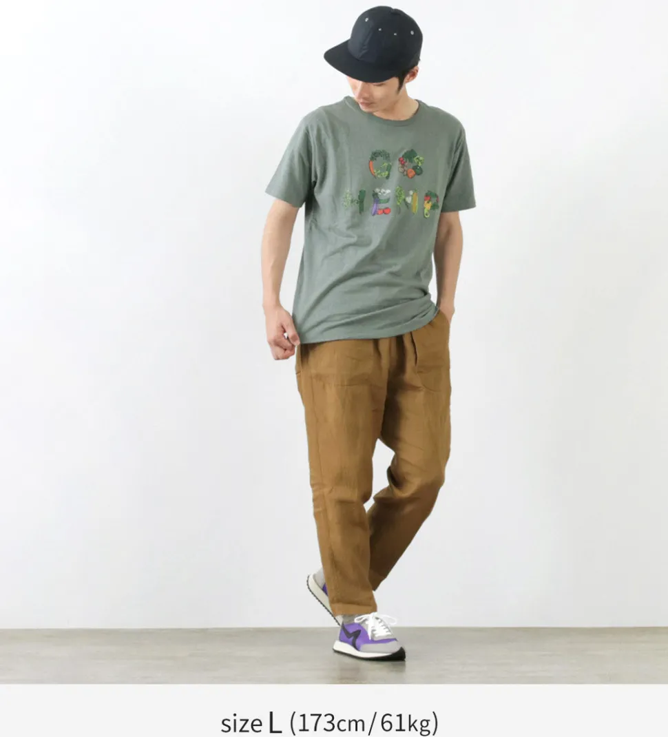 GOHEMP / VEGE & HERB LOGO BASIC S/SL TEE