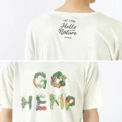 GOHEMP / VEGE & HERB LOGO BASIC S/SL TEE