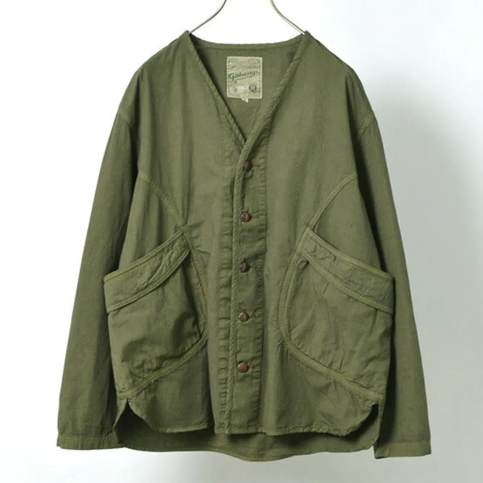 GOHEMP / Vendor no collar jacket