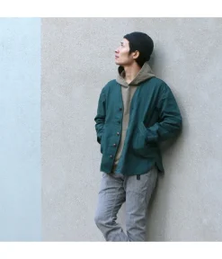 GOHEMP / Vendor no collar jacket