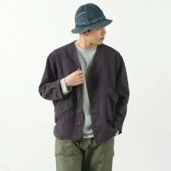 GOHEMP / Vendor no collar jacket