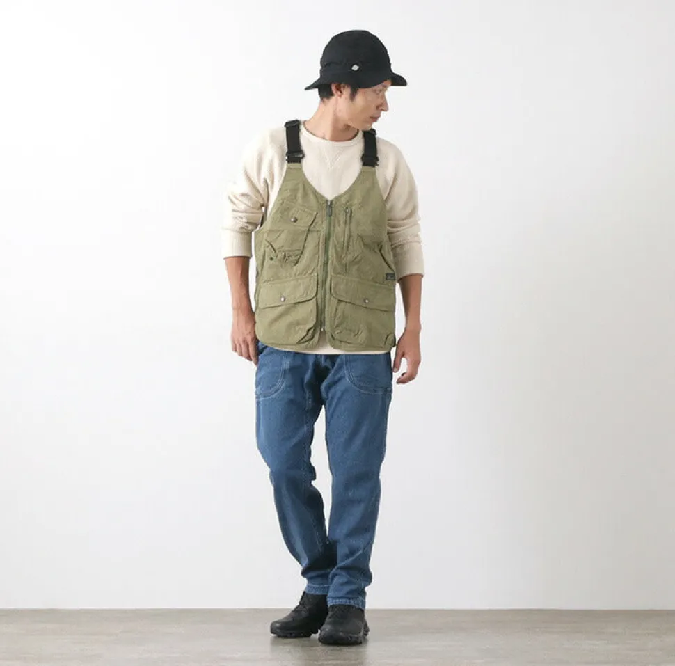 GOHEMP / Vendor Tapered Slim Pants / Used Wash