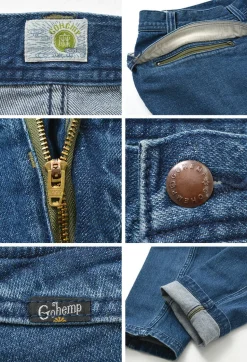 GOHEMP / Vendor Tapered Slim Pants / Used Wash