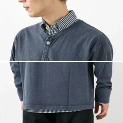 GOOD ON / Crew neck TEE Cardigan