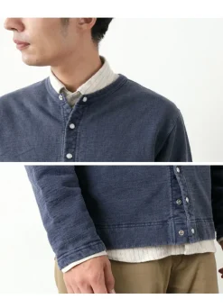 GOOD ON / Crew Sweatshirt Cardigan