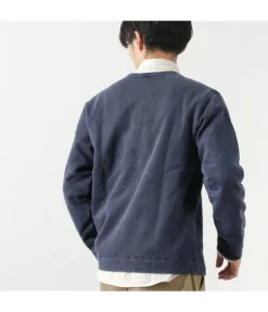 GOOD ON / Crew Sweatshirt Cardigan
